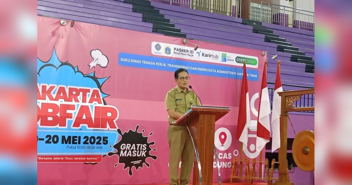 Pemprov DKI Gelar Job Fair Jakarta Timur 2025, Sediakan 2.000 Lebih Lowongan Kerja