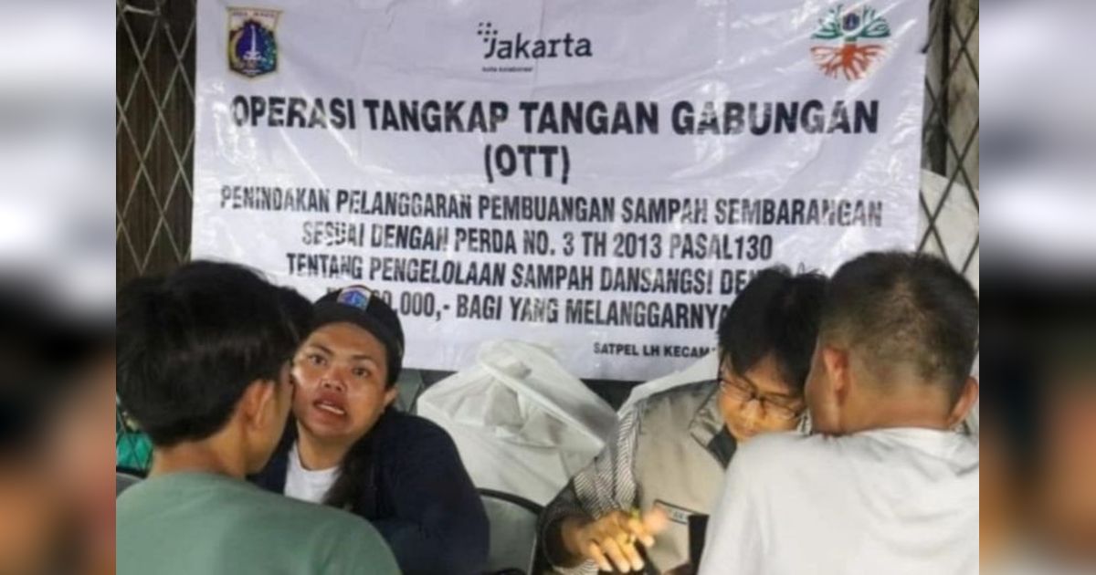 Jaksel Tindak Tegas Pembuang Sampah Sembarangan di Kebayoran Lama, Sanksi Menanti!