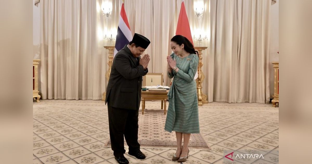 Presiden Prabowo dan PM Thailand Bahas Krisis Myanmar Akibat Perang Sipil
