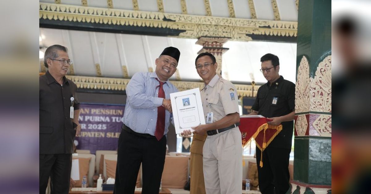 Bupati Sleman Ingatkan PNS Purna Tugas untuk Terus Berkarya dan Berbagi Manfaat