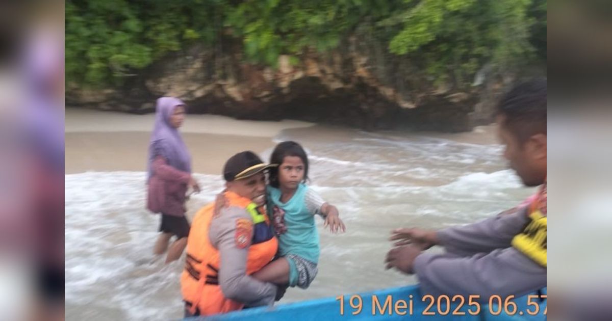 Polres Bursel Evakuasi Keluarga Korban Kecelakaan Laut di Pulau Talang