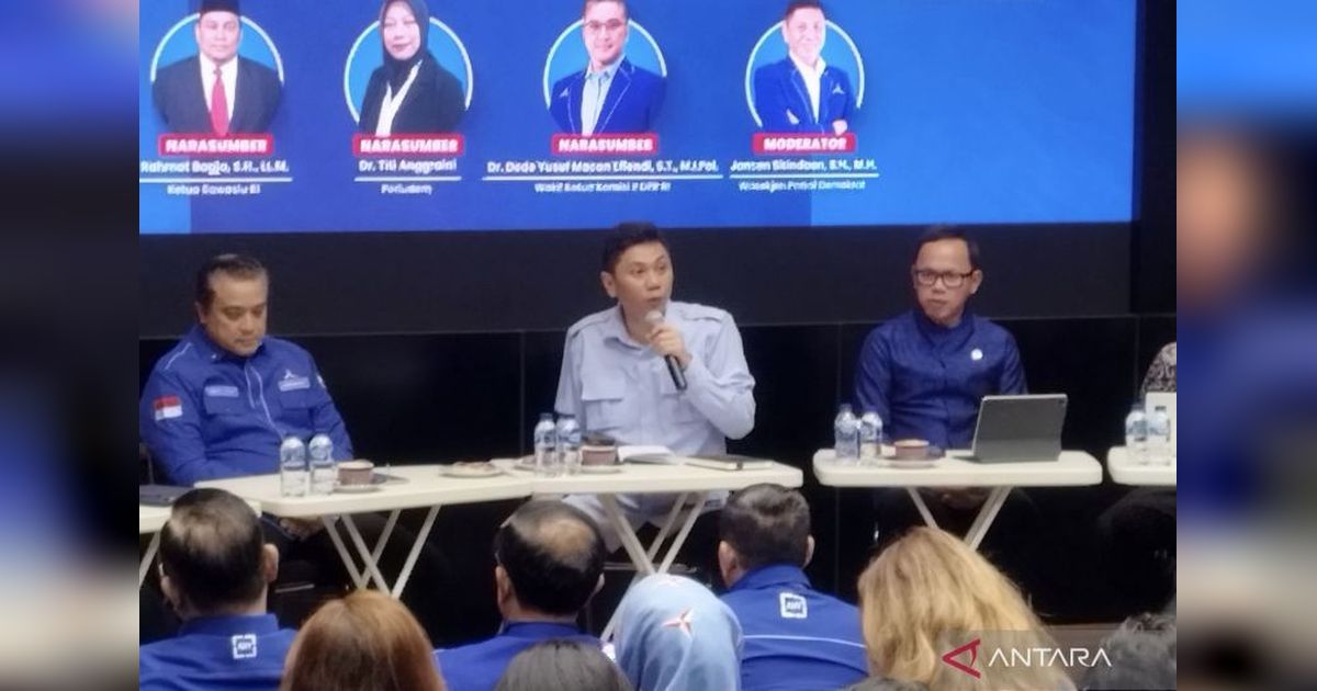 AHY Instruksikan Kader Demokrat Dorong Pembahasan Revisi UU Pemilu Demi Pemilu yang Lebih Baik