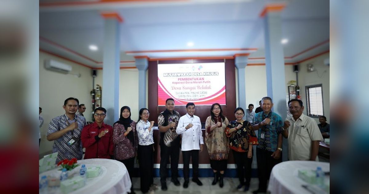 LPDB Siapkan Rencana Bisnis Koperasi Desa Merah Putih di Kalimantan