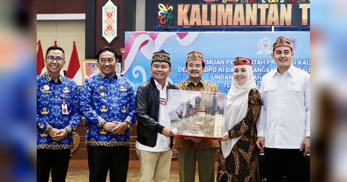 Pemprov Kalteng dan DPD RI Bahas Peninjauan UU Pemda untuk Kemakmuran Rakyat