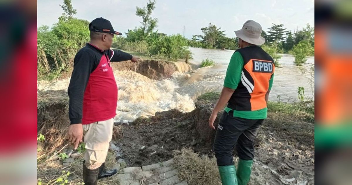 Banjir Rendam 11 Desa di Demak Akibat Tanggul Sungai Tuntang Jebol