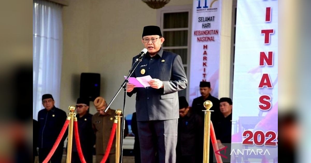 Gubernur Gorontalo Terharu saat Sampaikan Program Prioritas di Harkitnas 2025