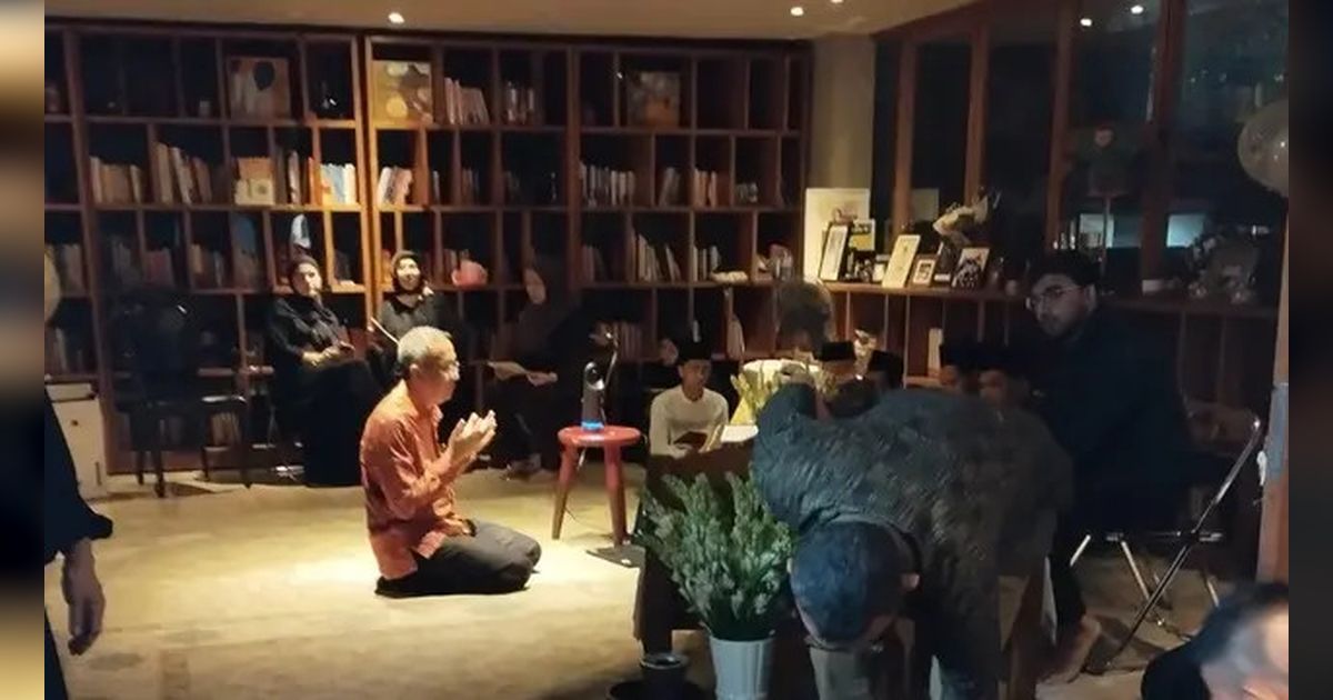 Potret Suasana Rumah Duka Ibrahim Sjarief Assegaf Suami Najwa Shihab yang Meninggal Dunia di Usia 54 Tahun
