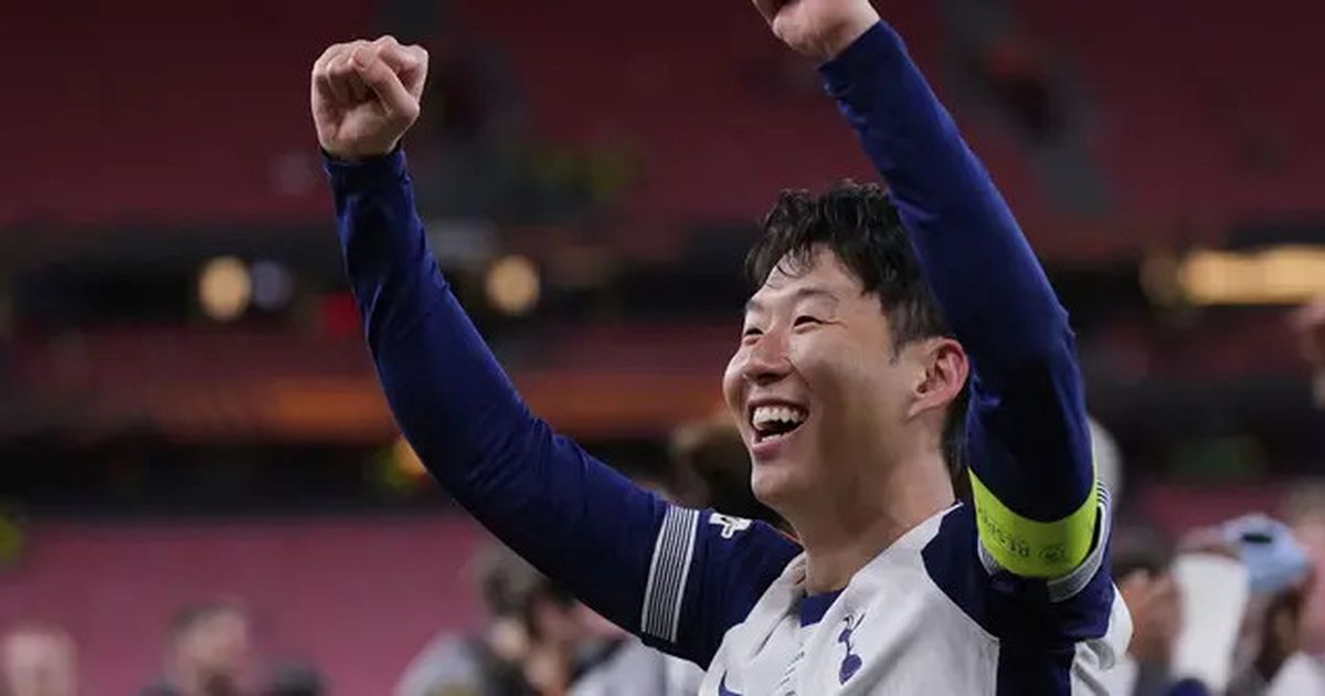 Potret Son Heung-min usai Kemenangan di Liga Europa, Momen Bareng Park Seo-joon Langsung jadi Perhatian