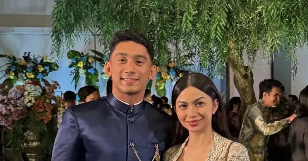 Potret Cantik Ariel Tatum Kenakan Kebaya Dipadukan Celana Panjang dengan Look Modern saat Temani Daffa Wardhana Kondangan