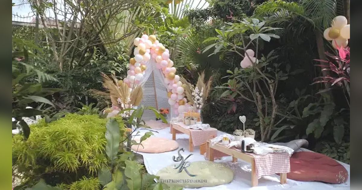 Mewah dan Asri, Potret Taman Rumah Syahrini di Bogor Banyak Spot Estetik