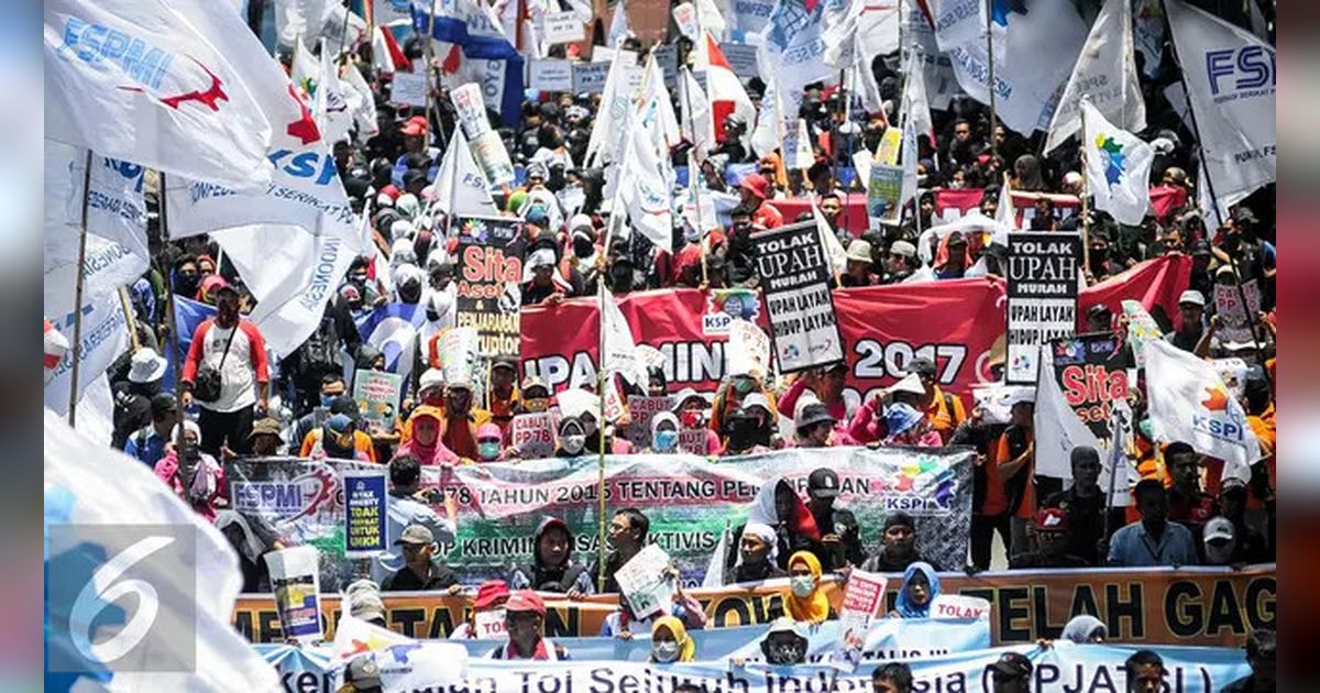 Aksi Nasional Buruh Digelar 28 Agustus, Protes Serentak di Seluruh Indonesia