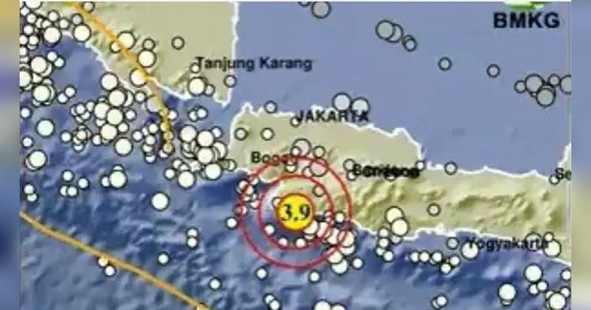 Gempa Magnitudo 3,9 Guncang Sukabumi Bikin Panik, Warga: Sendok-Gelas Berdenting!