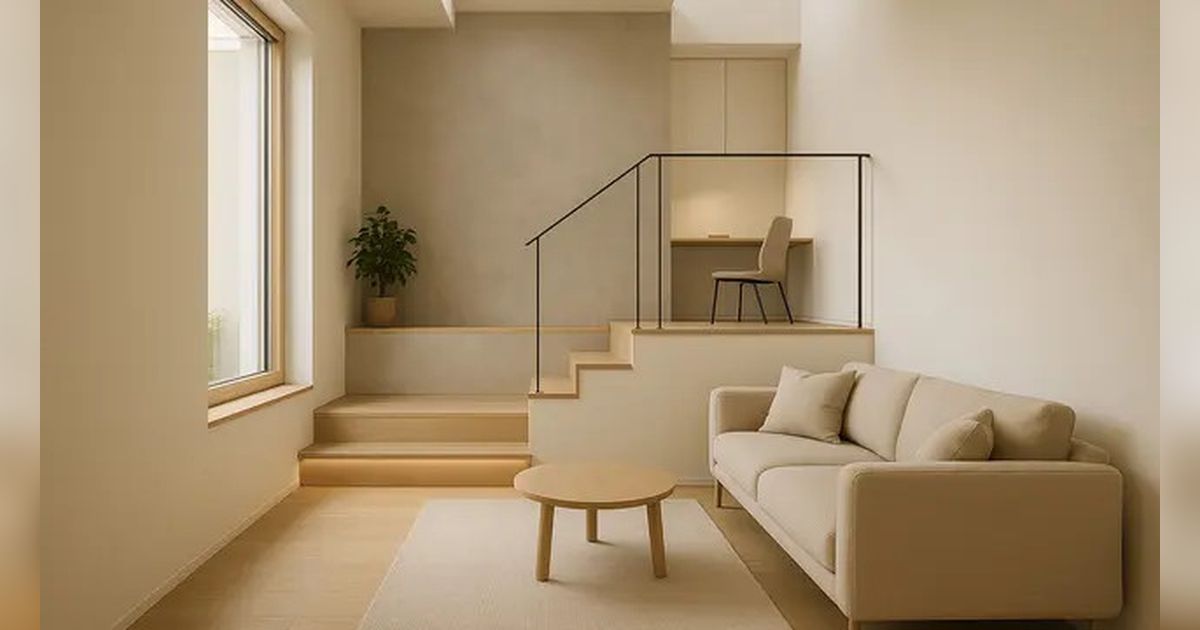 9 Desain Rumah 4x6 Meter Split Level, Estetis dan Fungsional untuk Lahan Terbatas