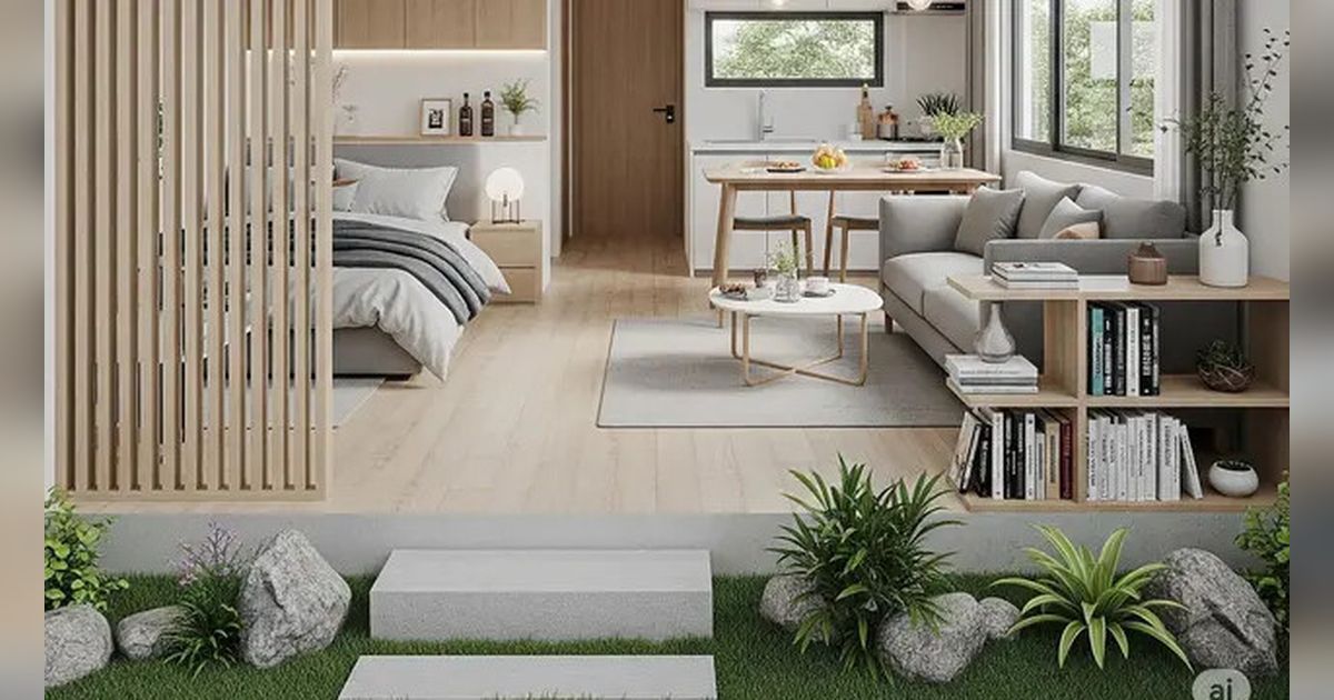 7 Tips Agar Rumah Kecil Konsep Open Plan Terlihat Lebih Luas