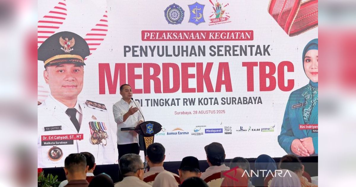 Tahukah Anda? Pemkot Surabaya Pecahkan Rekor MURI Penyuluhan TBC Terbanyak di Tingkat RW, Target Merdeka TBC 2030