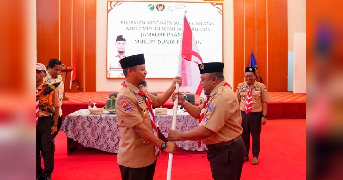 Jumlah Fantastis: 460 Pramuka Sulsel Siap Berangkat ke World Muslim Scout Jamboree 2025!