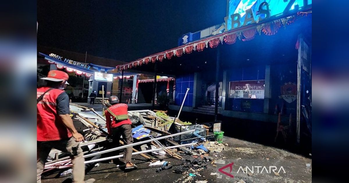 Tahukah Kamu? Pos Polisi Simpanglima Semarang Rusak, Imbas Bentrokan Semarang Anarkis