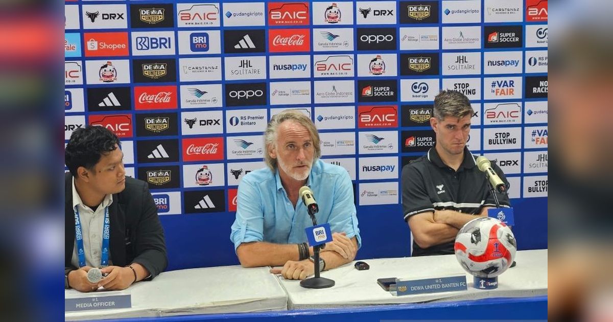 Ternyata Ini Alasan Jan Olde Riekerink Akui Dewa United Awal Musim Buruk di BRI Super League!