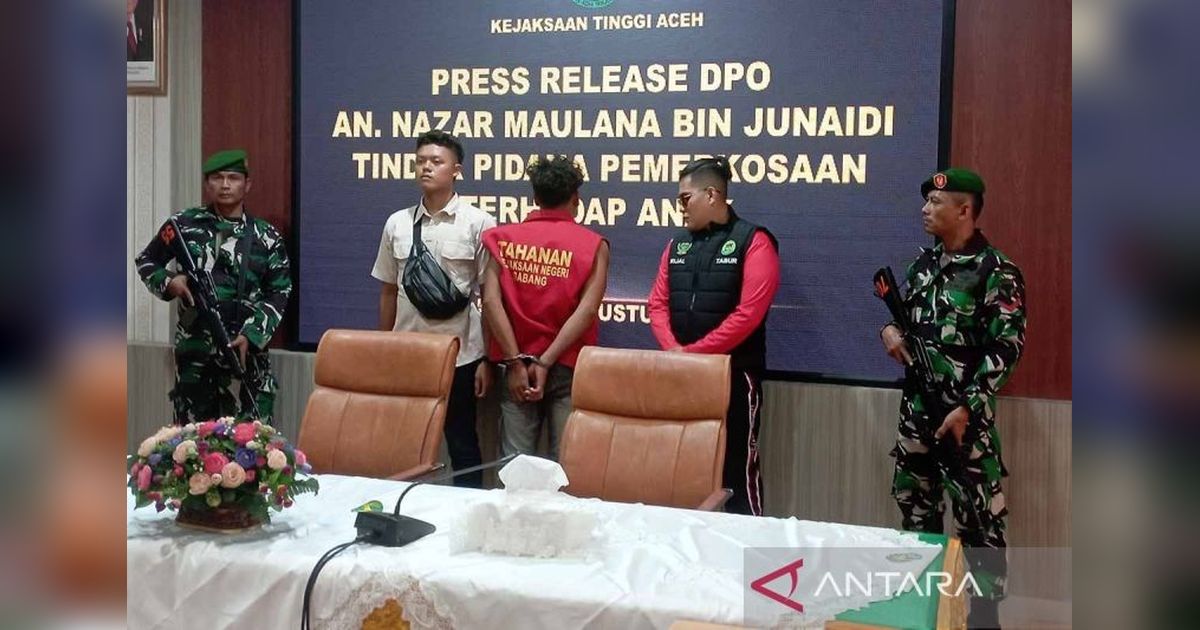 Terungkap! DPO Kasus Asusila Anak di Sabang Berhasil Ditangkap Tim Gabungan Setelah Buron Lama