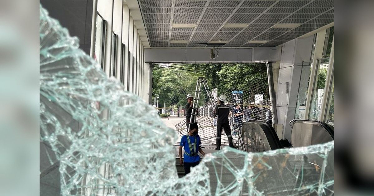 Tahukah Anda? CCTV dan Vending Machine MRT Jakarta Dijarah Saat Demo, Kerugian Belum Terestimasi