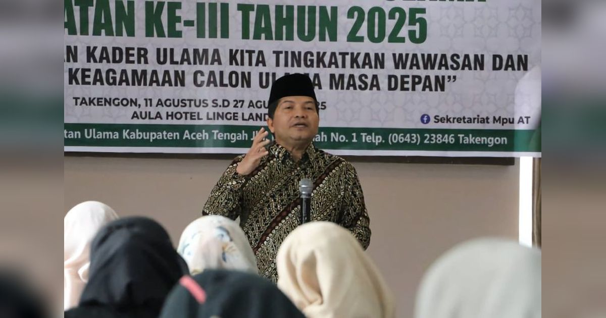 MPU Aceh Ajak Masyarakat Santun Sampaikan Pendapat, Hindari Anarkisme dalam Demonstrasi di Bumi Serambi Mekkah