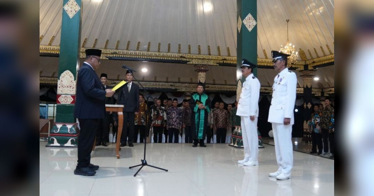 Tahukah Anda? Bupati Sleman Kukuhkan Kembali Dua Lurah, Masa Jabatan Lurah Kini Lebih Panjang!