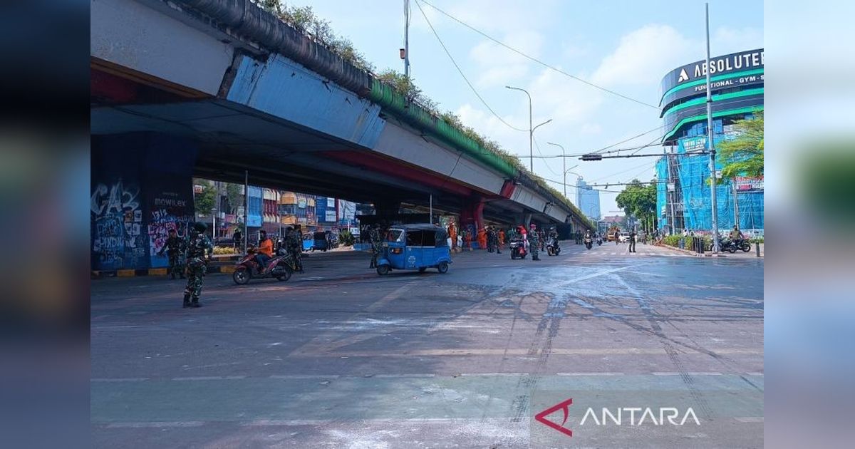 Jalan Mako Brimob Kwitang Dibuka Kembali Setelah Demonstrasi, Ternyata Begini Kondisinya!