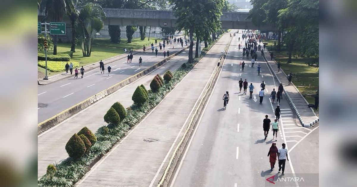 Meski Sempat Ricuh, Ribuan Warga Kembali Ramaikan Car Free Day Jakarta, Ternyata Ini Alasannya!