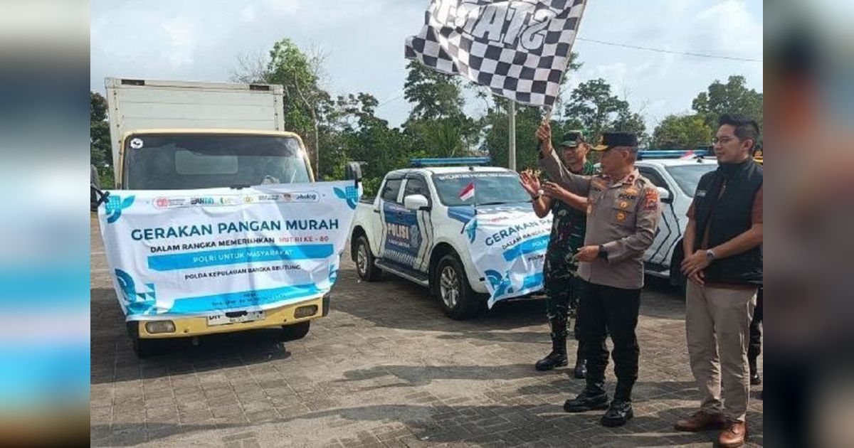 Fakta Unik: Polda Babel Salurkan 10 Ton Beras SPHP, Jaga Stabilitas Harga Pangan Jelang HUT RI
