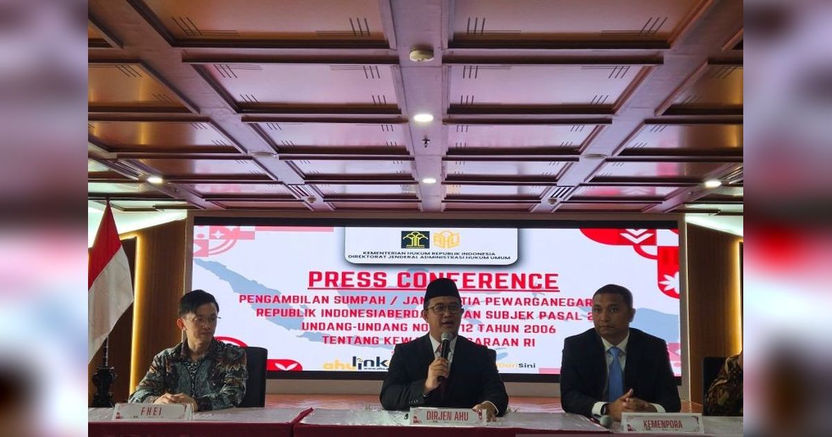 Bukan di Den Haag, Miliano Jonathans Akan Disumpah WNI di Jakarta pada 4 September