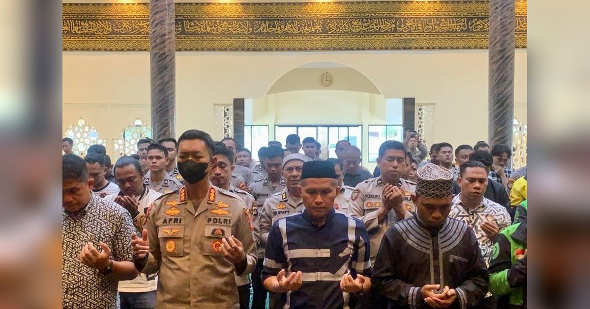 Mengapa Polda Gorontalo Gelar Salat Gaib untuk Korban Demonstrasi? Bentuk Belasungkawa Mendalam