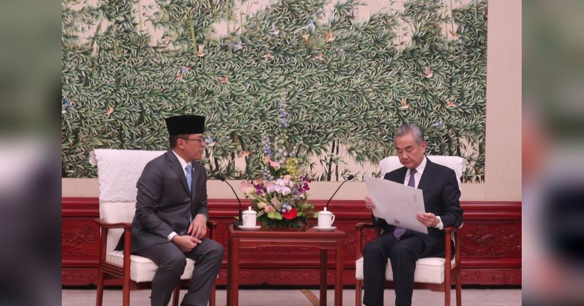Mengapa Presiden Prabowo Absen? Menlu Sugiono Serahkan Surat Penting ke China, Perkuat Diplomasi Indonesia China di KTT SCO