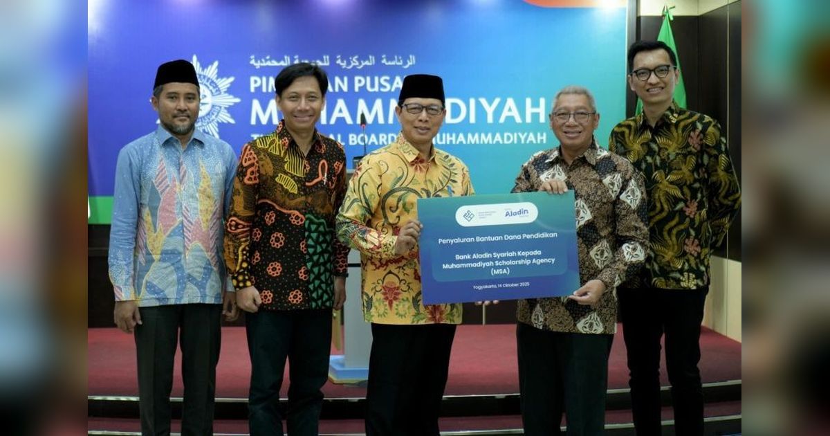 Fakta Unik: Bank Aladin Syariah Salurkan Dana Pendidikan Mahasiswa S2 Muhammadiyah, Cetak Pemimpin Masa Depan