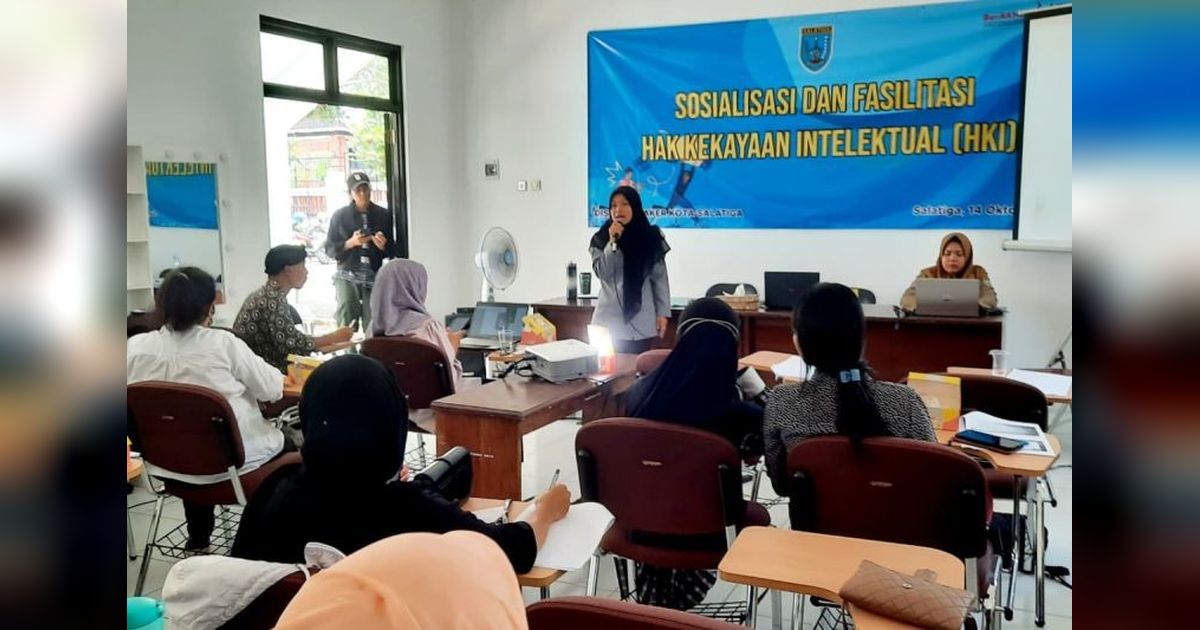Kemenkum Ajak UMKM Salatiga Segera Lakukan Pendaftaran Kekayaan Intelektual Produknya: Lindungi Inovasi dari Klaim Pihak Lain!