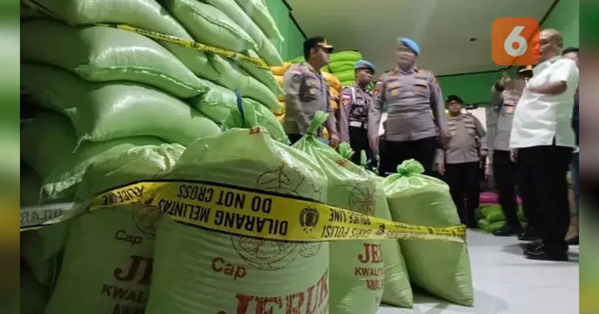 Tipu-Tipu Mitra Bulog Terima Jatah Beras SPHP, Isinya Dipindahkan ke Karung Merk 'Cap Jeruk'