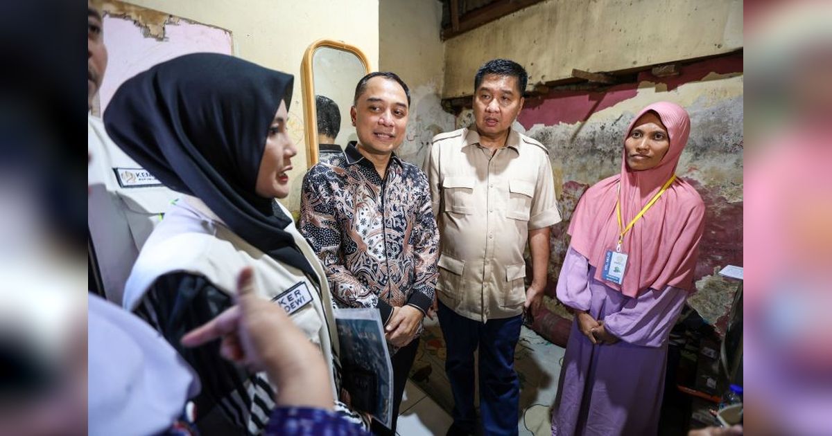 Fakta Menarik: 8.000 RTLH di Surabaya, Wali Kota Eri Cahyadi Dipuji Menteri PKP Berkat Program BSPS
