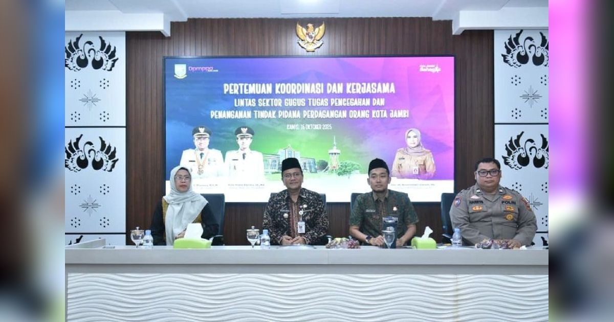 Jambi Perkuat Sinergi Lintas Sektor, Ternyata Kota Ini Jadi Sasaran Utama Perdagangan Orang!
