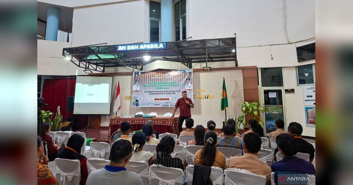 50 Peserta Adu Kreativitas, Pemprov NTT Gelar Lomba Video Literasi Dorong Budaya Baca