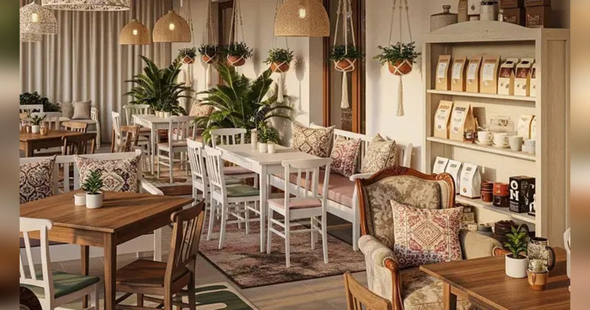 10 Desain Teras Rumah Modern yang Ideal untuk Warung Kopi Kekinian 2025, Estetik dan Ramah Anggaran