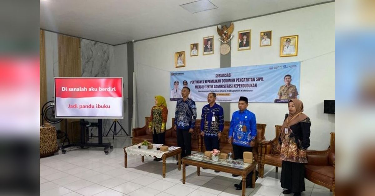 Wow, Realisasi KTP Elektronik Kotabaru Capai 90,33 Persen Berkat Inovasi Jemput Bola!