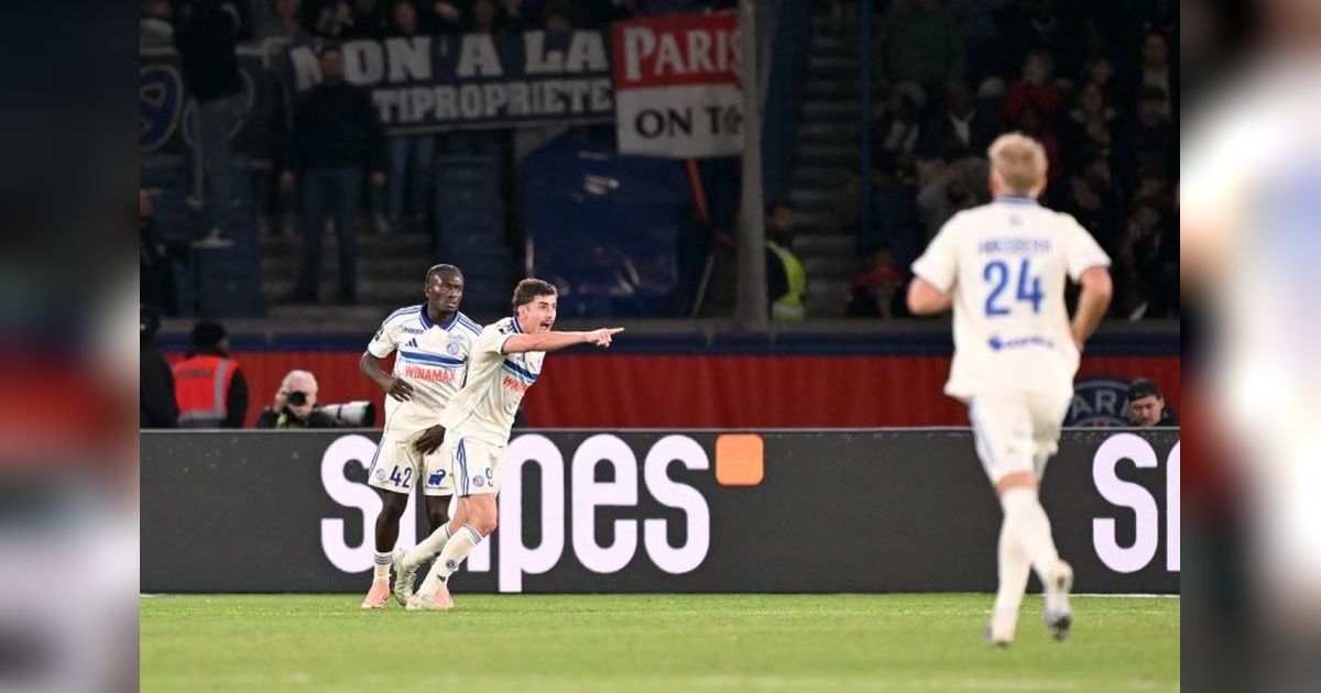 Drama 6 Gol! PSG Ditahan Imbang Strasbourg 3-3 di Parc des Princes, Tetap Puncaki Klasemen