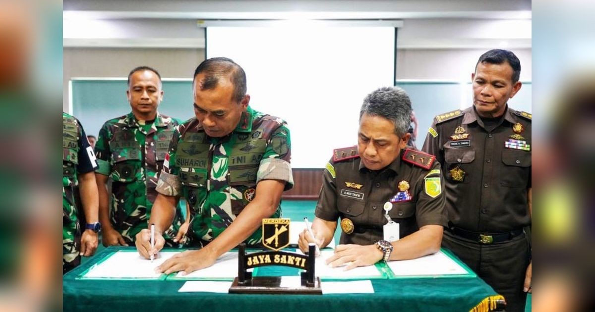 Fakta Unik: Kodam XIII/Merdeka dan Kejati Sulut Teken Kerja Sama Penegakan Hukum, Wujud Dukungan Penuh TNI