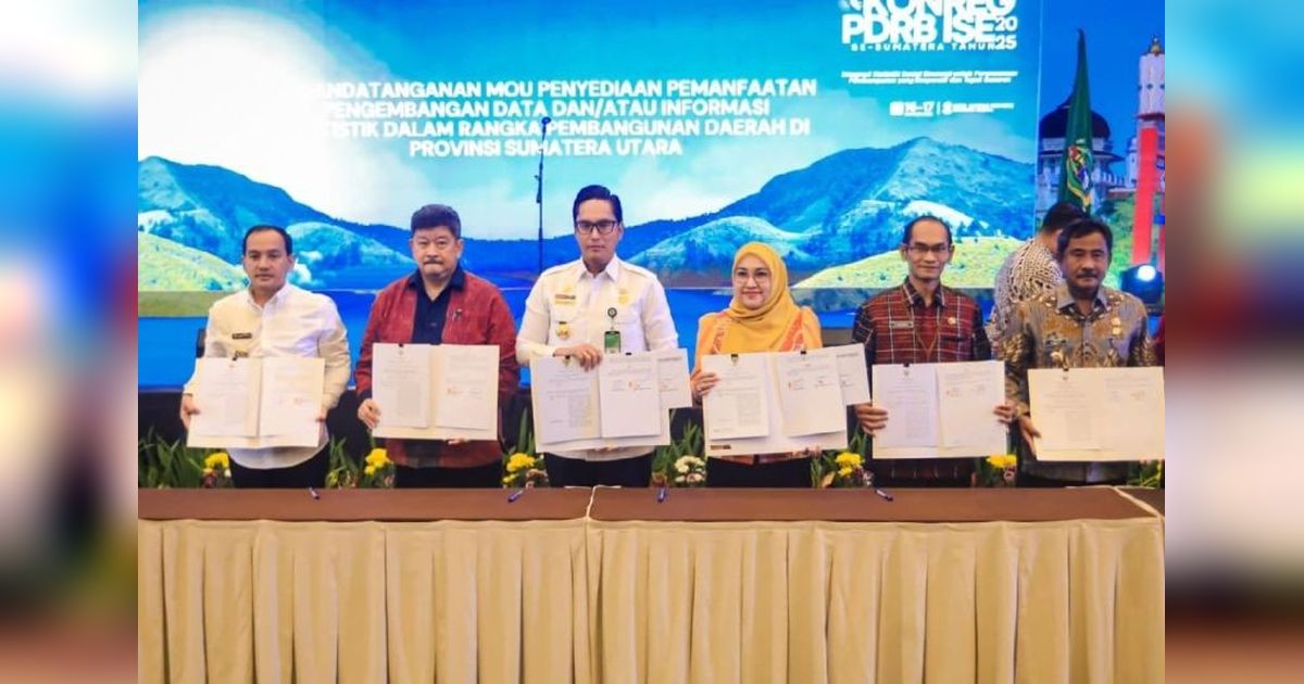 Fakta Unik PDRB Sumut: Konreg PDRB-ISE 2025 Jadi Kunci Arah Pembangunan Daerah Berbasis Data Akurat