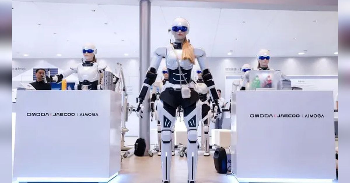Mengamati Kehebatan Robot Humanoid AiMOGA