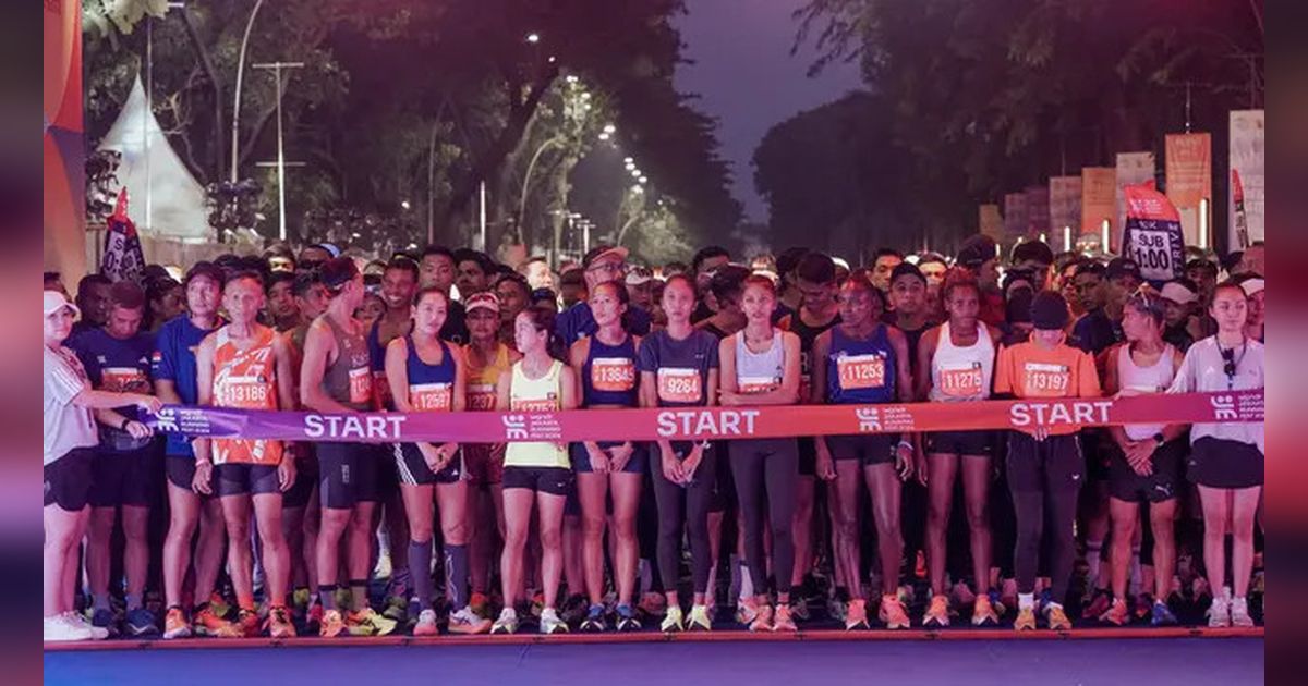 Catat! Daftar Jalan Ditutup dan Jalur Alternatif saat Jakarta Running Festival 2025