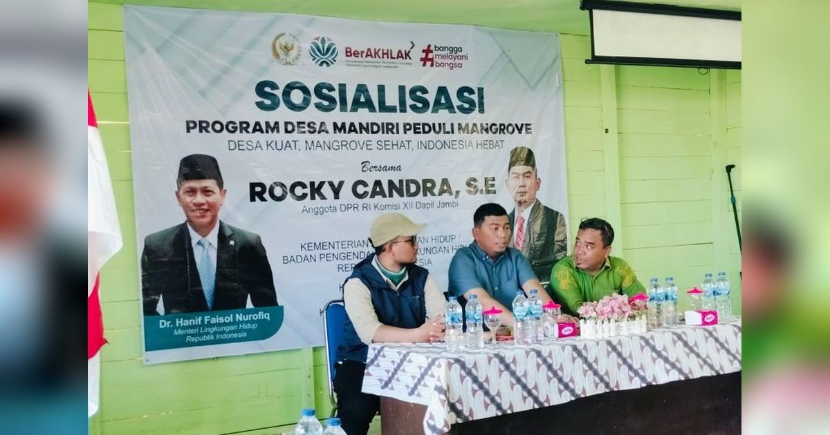 Tahukah Anda? DPR Dorong Desa Sungai Dualap Jadi Percontohan Program Desa Mandiri Peduli Mangrove Jambi
