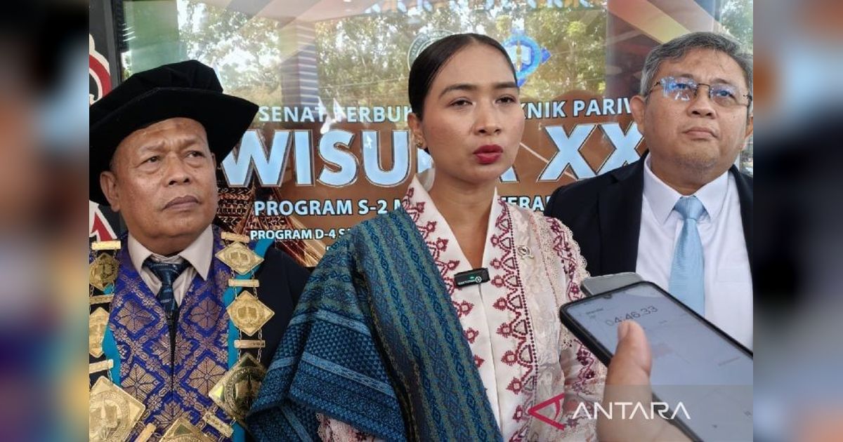 Wamenpar: 539 Lulusan Poltekpar Medan Siap Jawab Tantangan Global Pariwisata, Bukan Sekadar Pekerja!