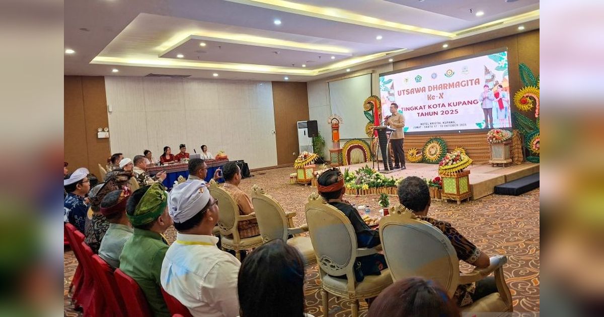 Kota Toleran Kupang Gelar Utsawa Dharmagita: Pemkot Dukung Penuh dengan Rp107 Juta