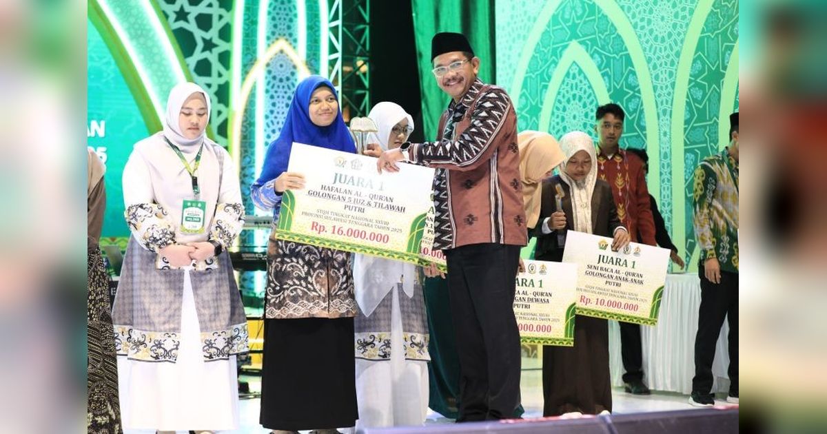 Setelah STQH Nasional Berakhir, Kemenag Ajak Masyarakat Terus Hayati Nilai Al Quran: Bukan Sekadar Lomba!
