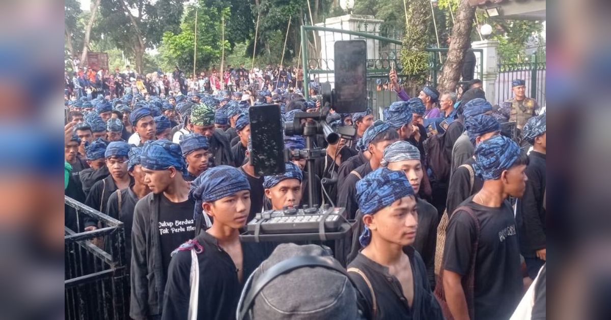 Masyarakat Badui Doakan Polisi Tangkap Begal yang Lukai Warga dan Rampas Madu di Jakarta